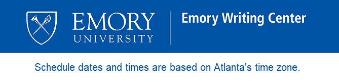 Emory Writing Center Logo